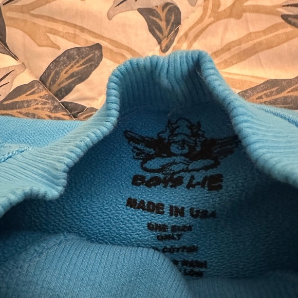 BOYS LIE Let It Go Sweatshirt Blue - Picture 4 of 6